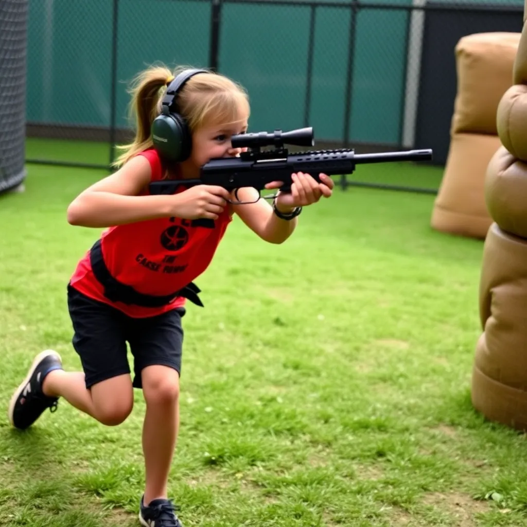 Kids birthday party places The Battleground Tactical Laser Tag, Bazooka Ball, Splatter Ball, Archery Tag in Rochester