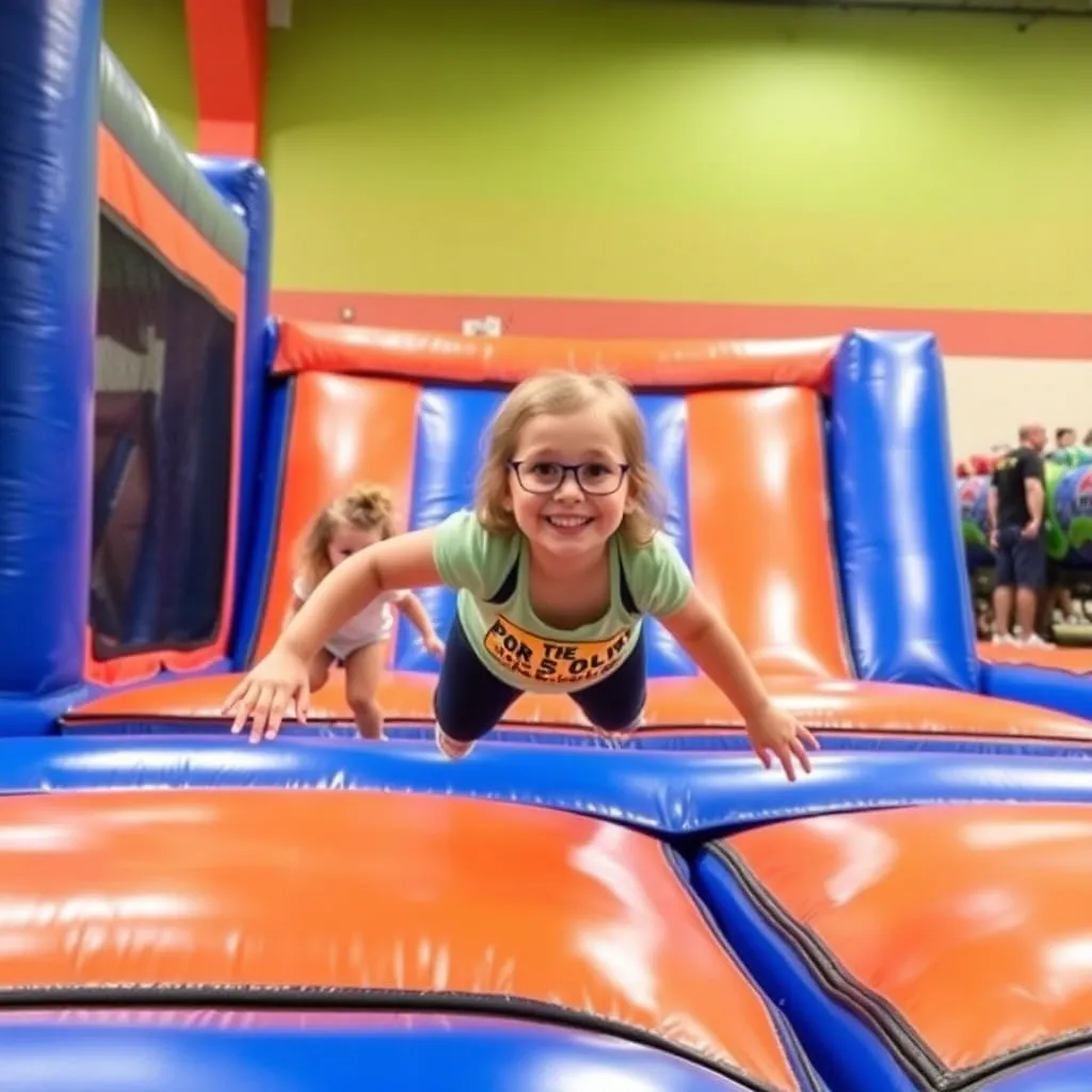 Kids birthday party places The Bounce Place Colorado Mills in Lakewood