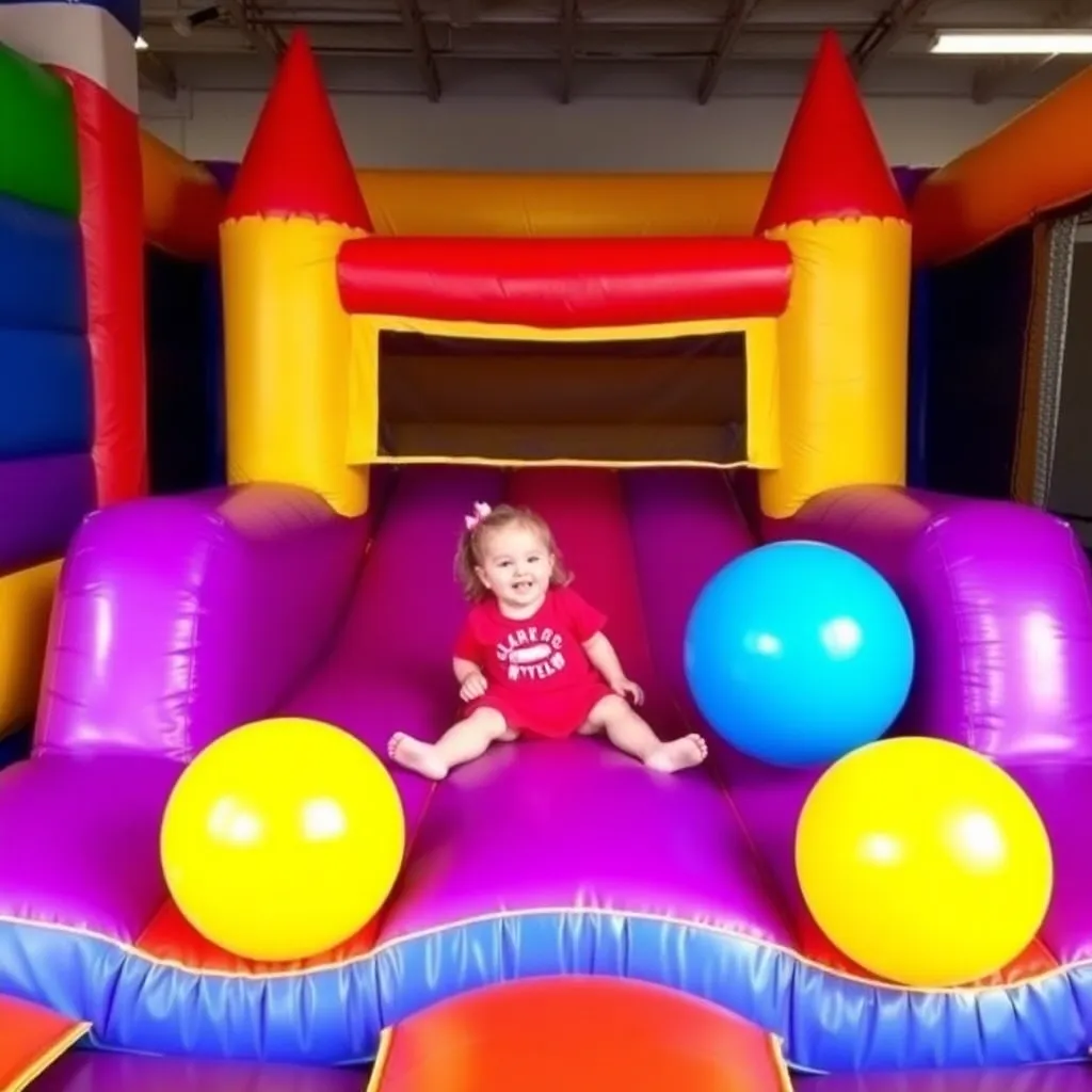 Kids birthday party places The Bounce Playhouse in Baltimore