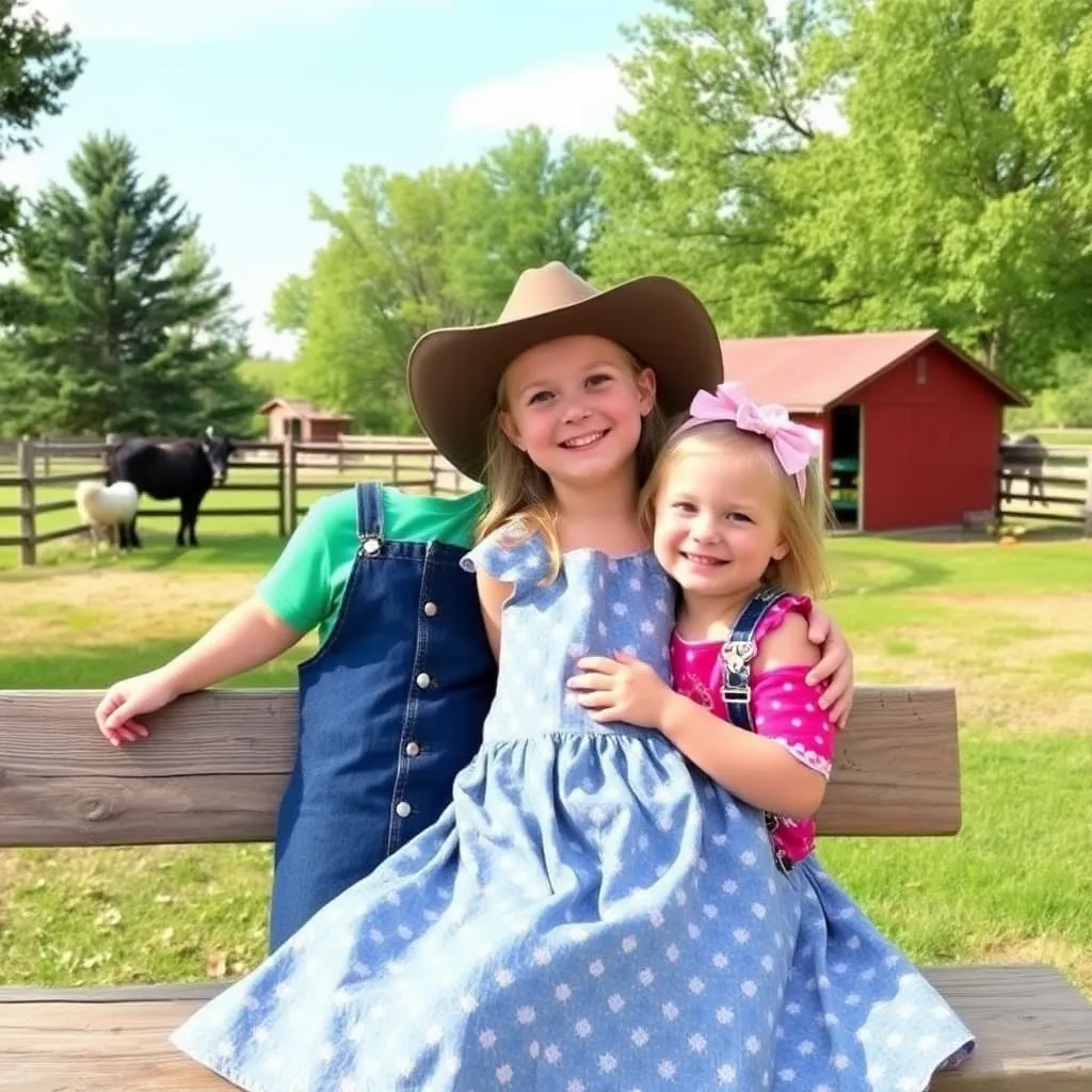 Kids birthday party places The Charm Farm in Box Elder