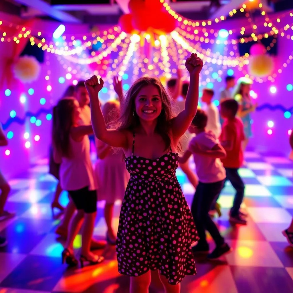 Kids birthday party places The Dance Floor in Cranston