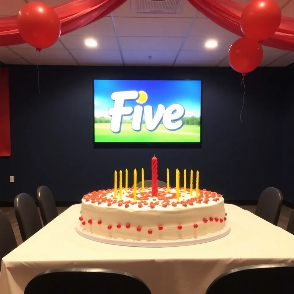 Kids birthday party places The Five Party & Event Center in Columbus