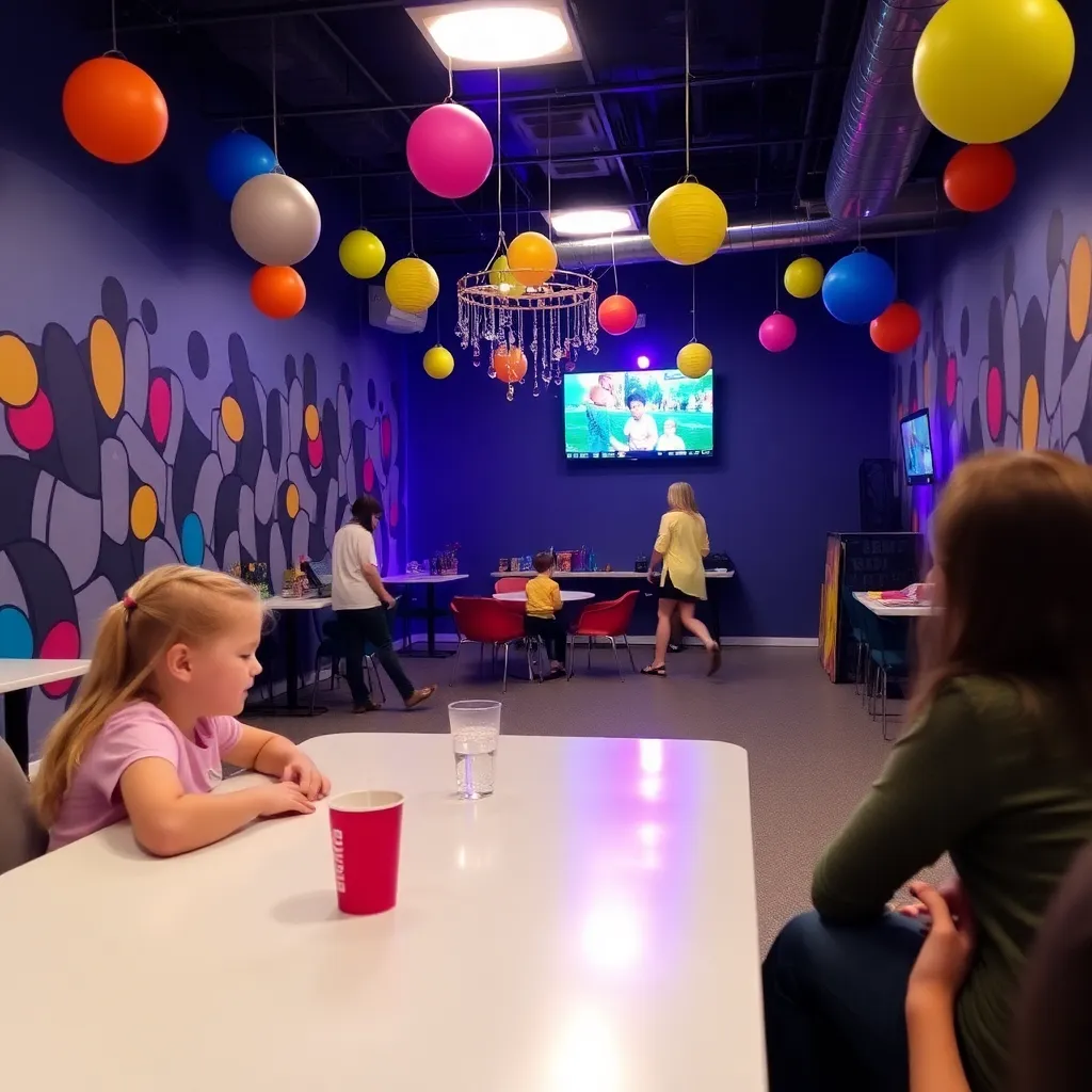 Kids birthday party places The Flex Entertainment Center in St. Louis