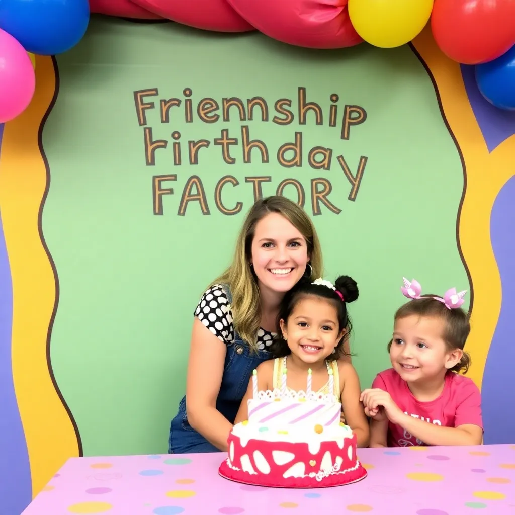 Kids birthday party places The Friendship Factory in West Bloomfield Township