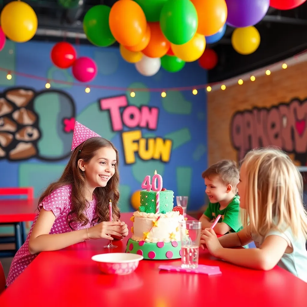 Kids birthday party places The Fun Venue in Wichita