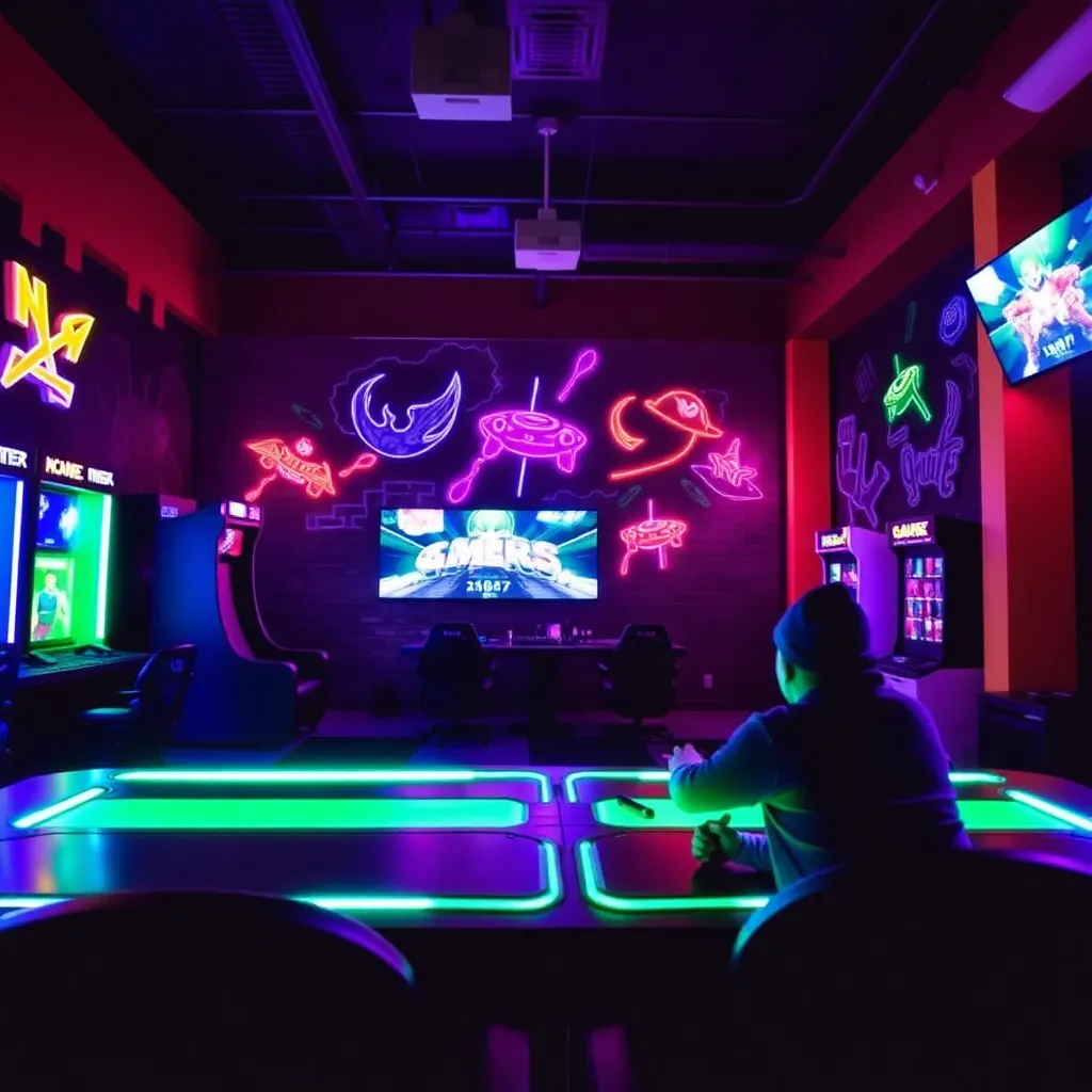 Kids birthday party places The Gamerz Garage in Las Vegas