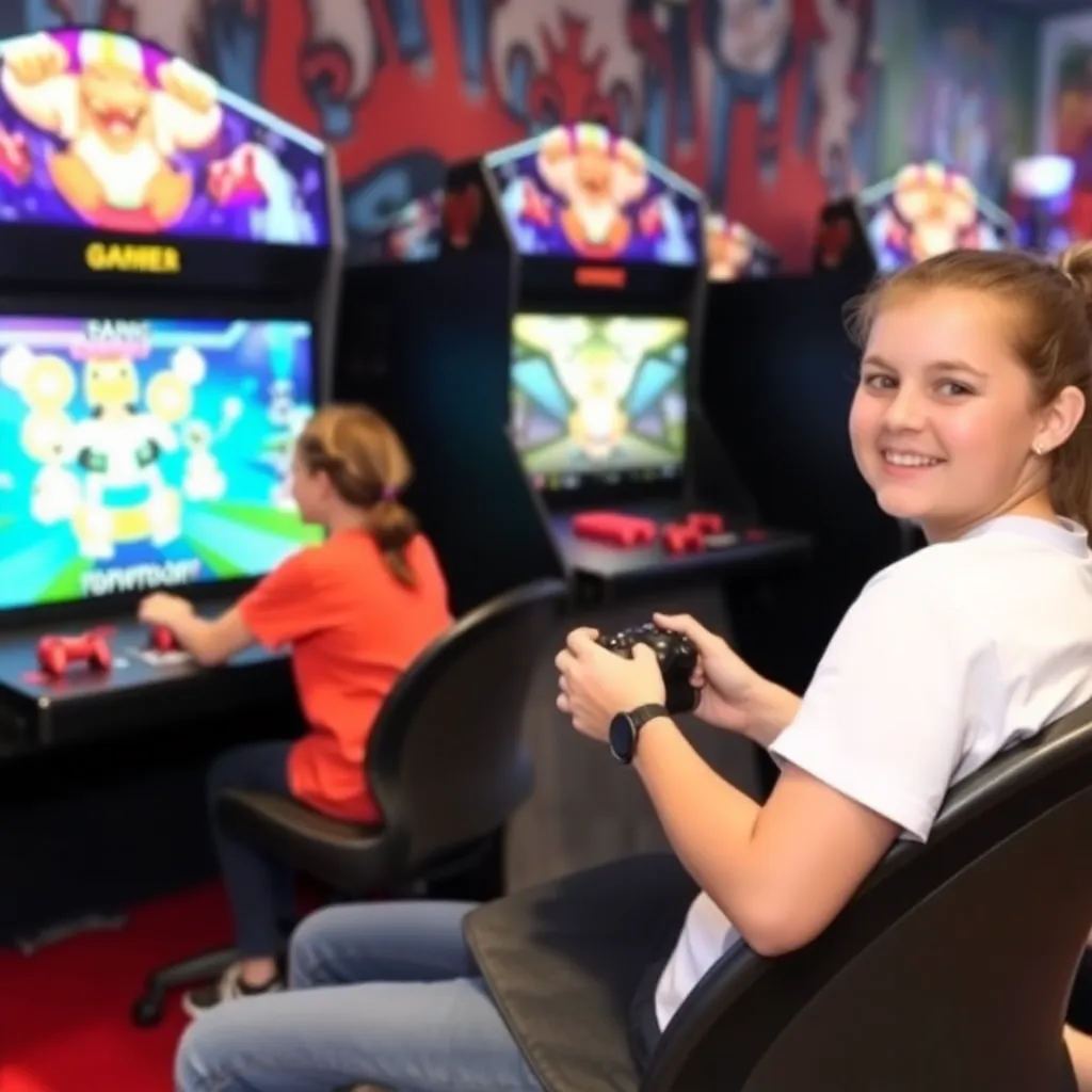 Kids birthday party places The Gaming Zone in Tempe