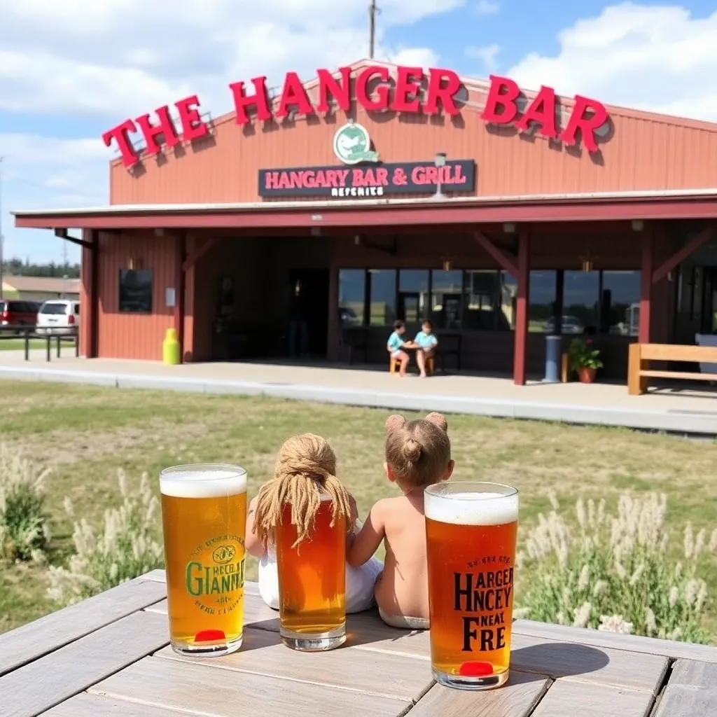 Kids birthday party places The Hangar Bar & Grill in Bar Nunn