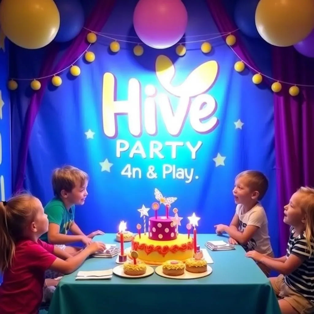 Kids birthday party places The Hive Party And Play in Madisonville