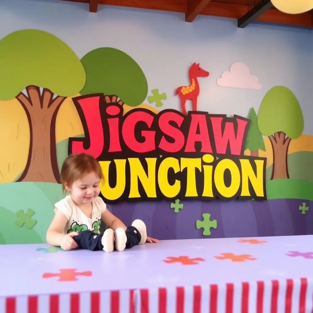 Kids birthday party places The Jigsaw Junction in Marion