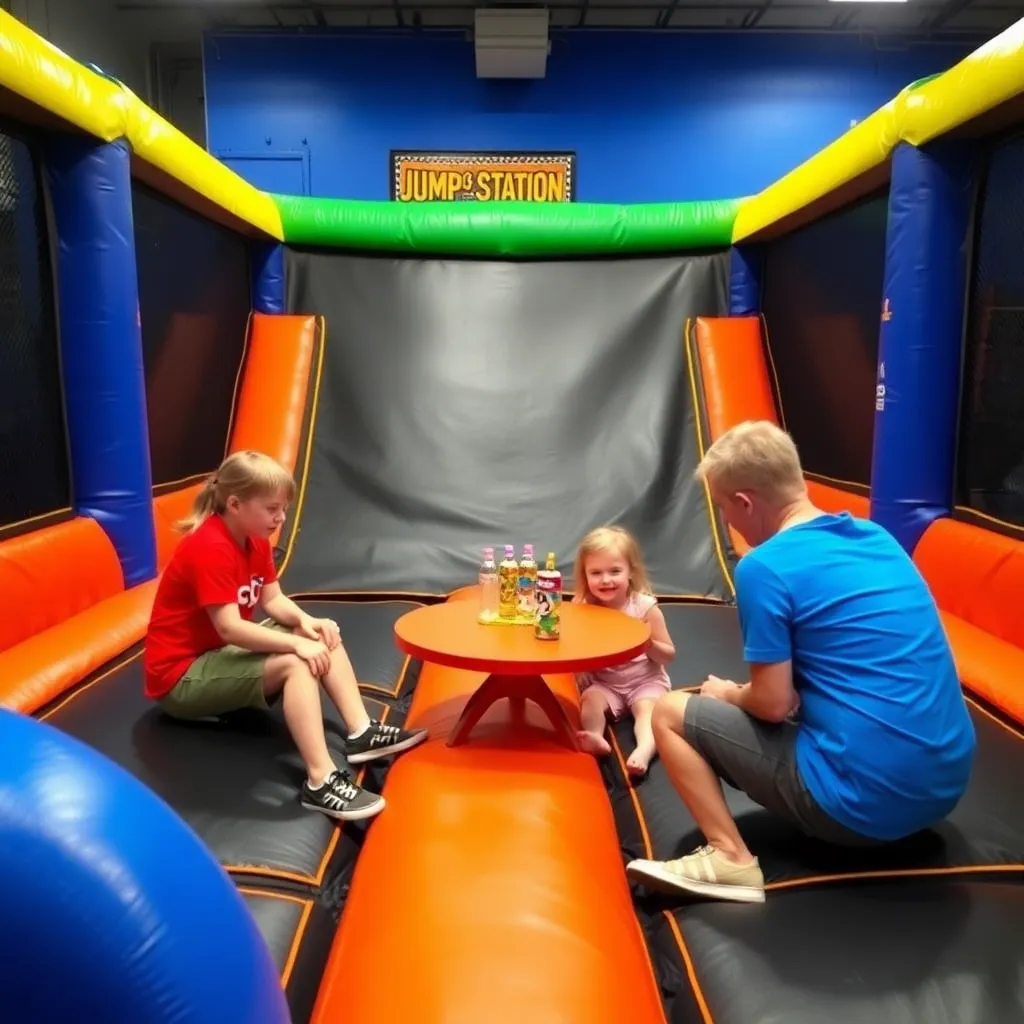 Kids birthday party places The Jump Station in Mt Pleasant