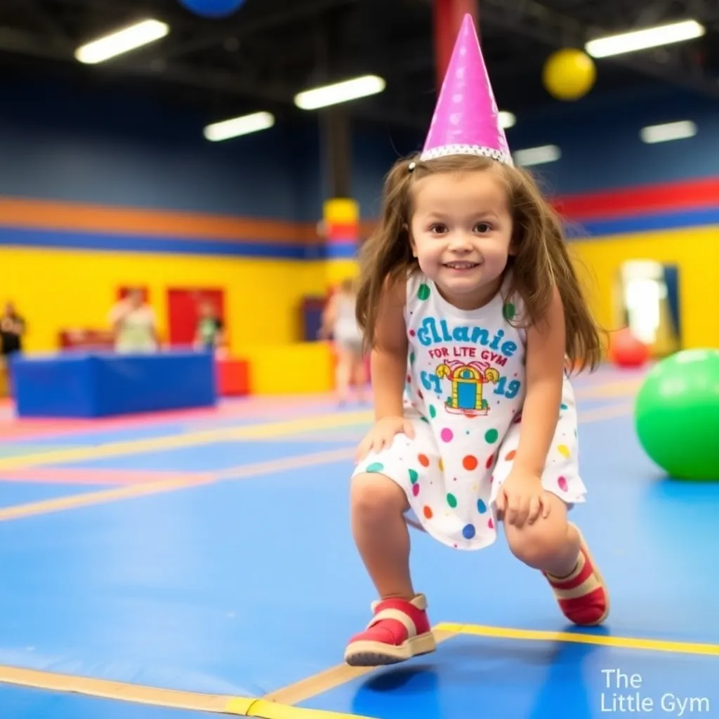 Kids birthday party places The Little Gym in Little Rock