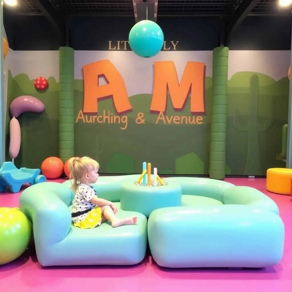 Kids birthday party places The Little Play Avenue in Phoenix