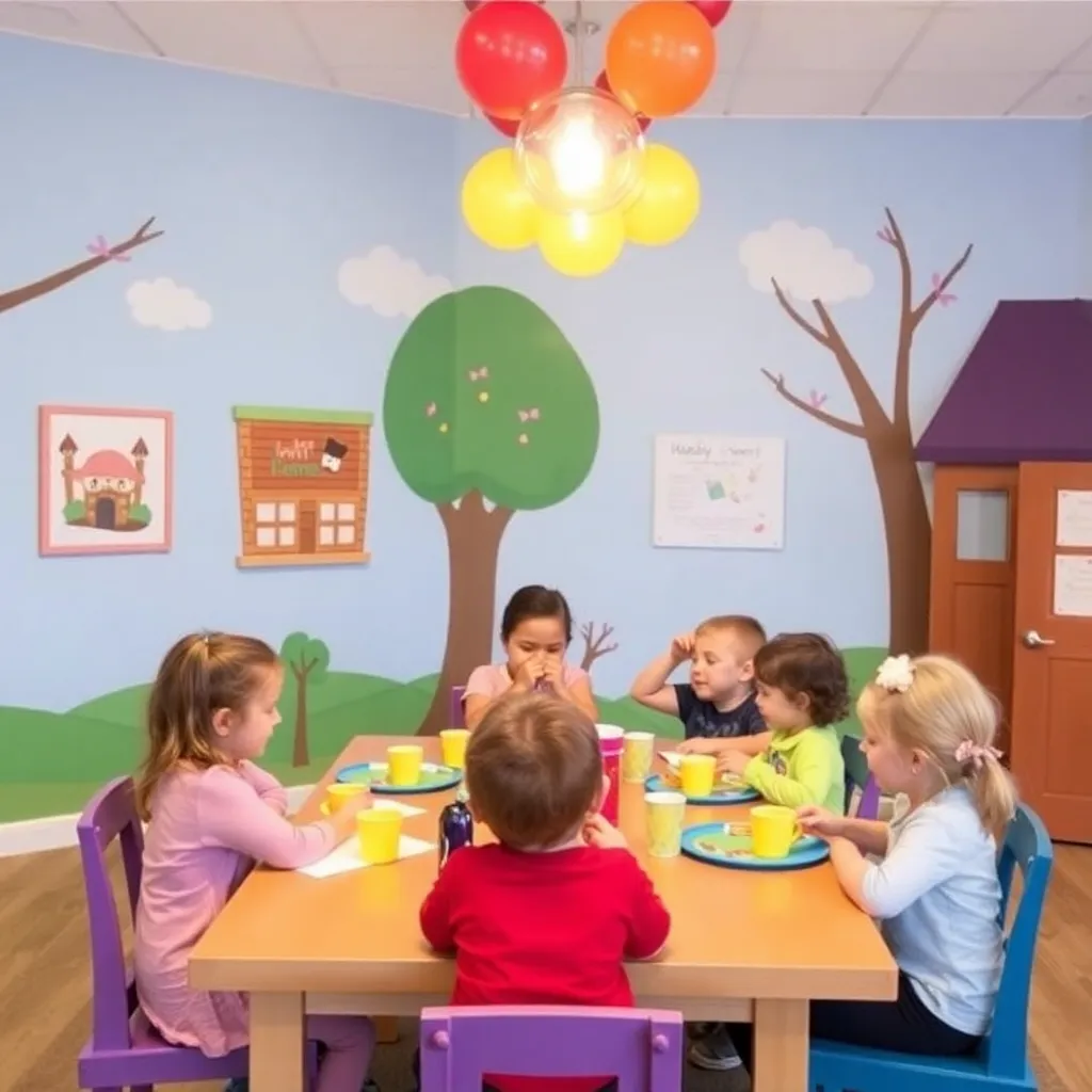 Kids birthday party places The Little Towns Children's Museum in North Bethesda