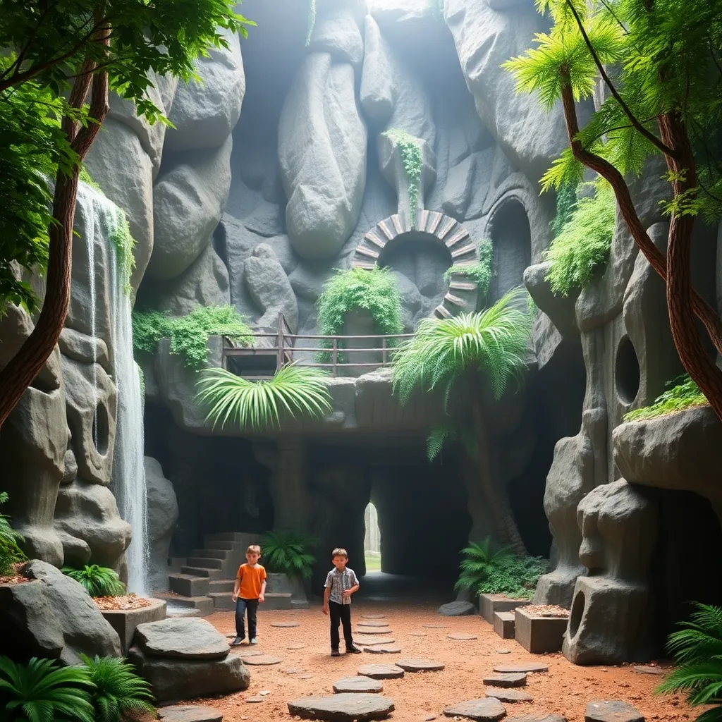 Kids birthday party places The Lost City in Holland