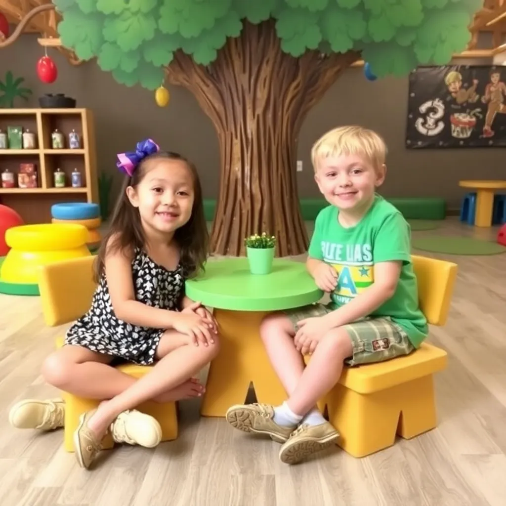 Kids birthday party places The Monkey’s Treehouse Play Space & Eatery in Brentwood