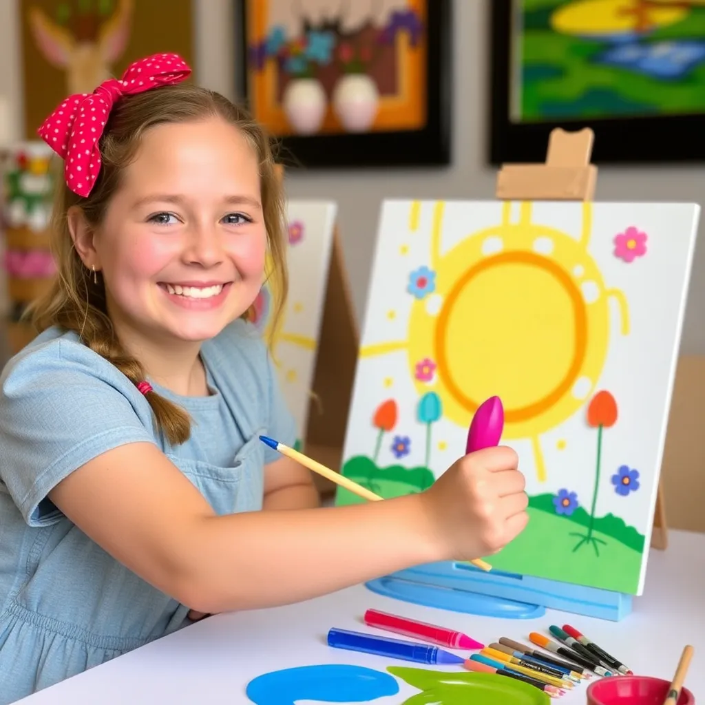 Kids birthday party places The Painting Place 4 Fun in Wellesley