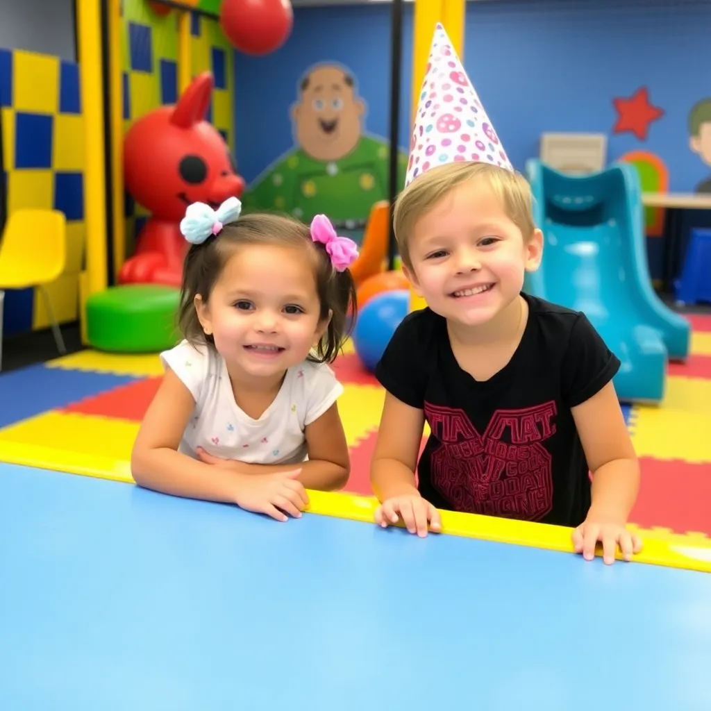 Kids birthday party places The Play Place in Broussard