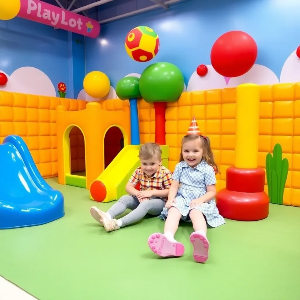 Kids birthday party places The Playlot in Biddeford