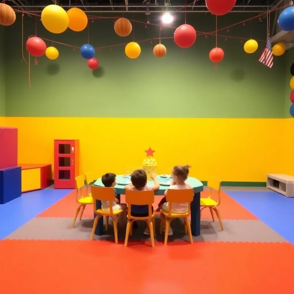 Kids birthday party places The Playroom in Naperville