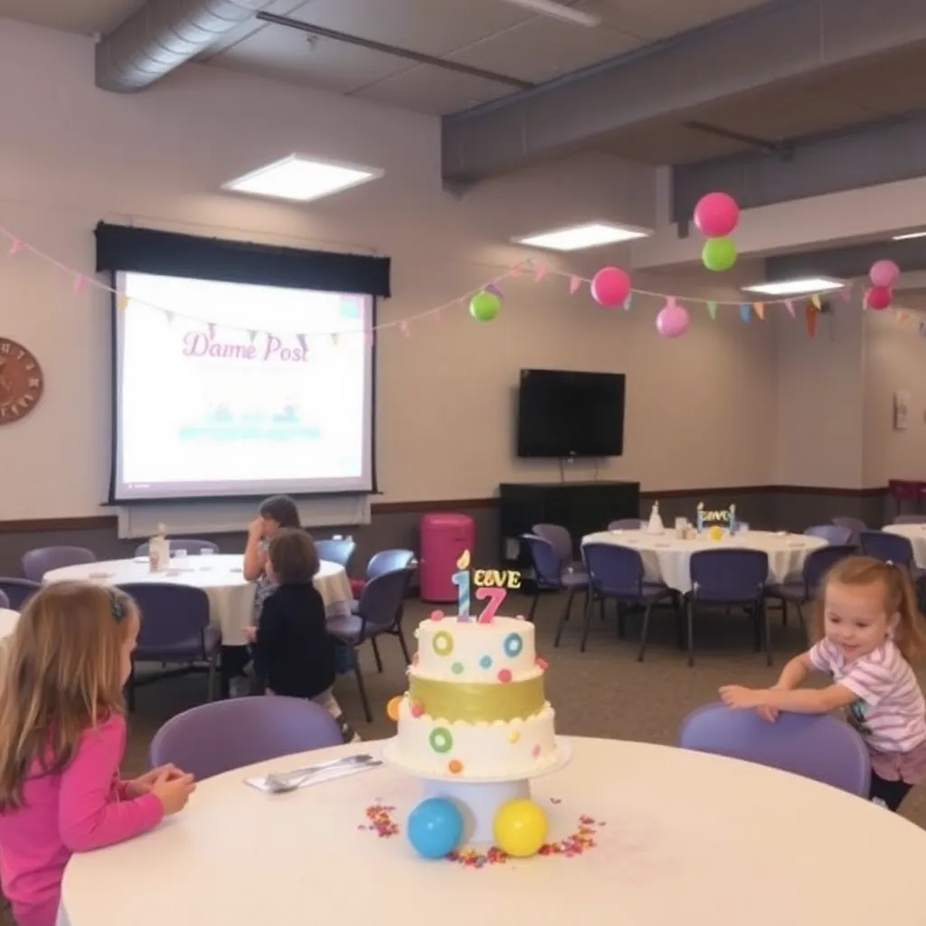 Kids birthday party places The Post Event Center in Ralston