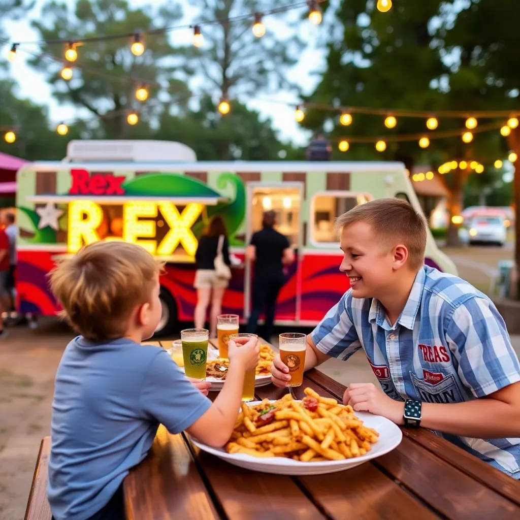 Kids birthday party places The Rex - Food Truck Park & Bar in Millbrook