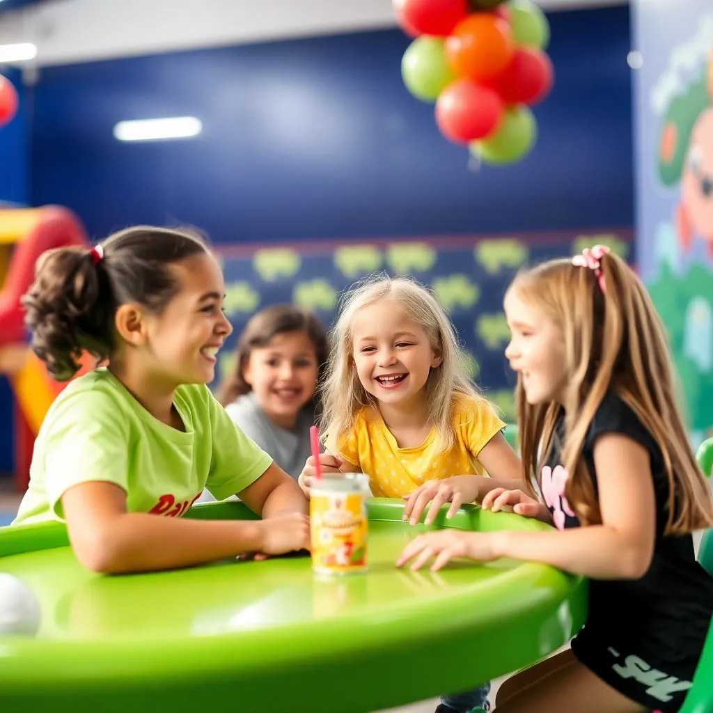 Kids birthday party places The Rush Funplex in Kansas City