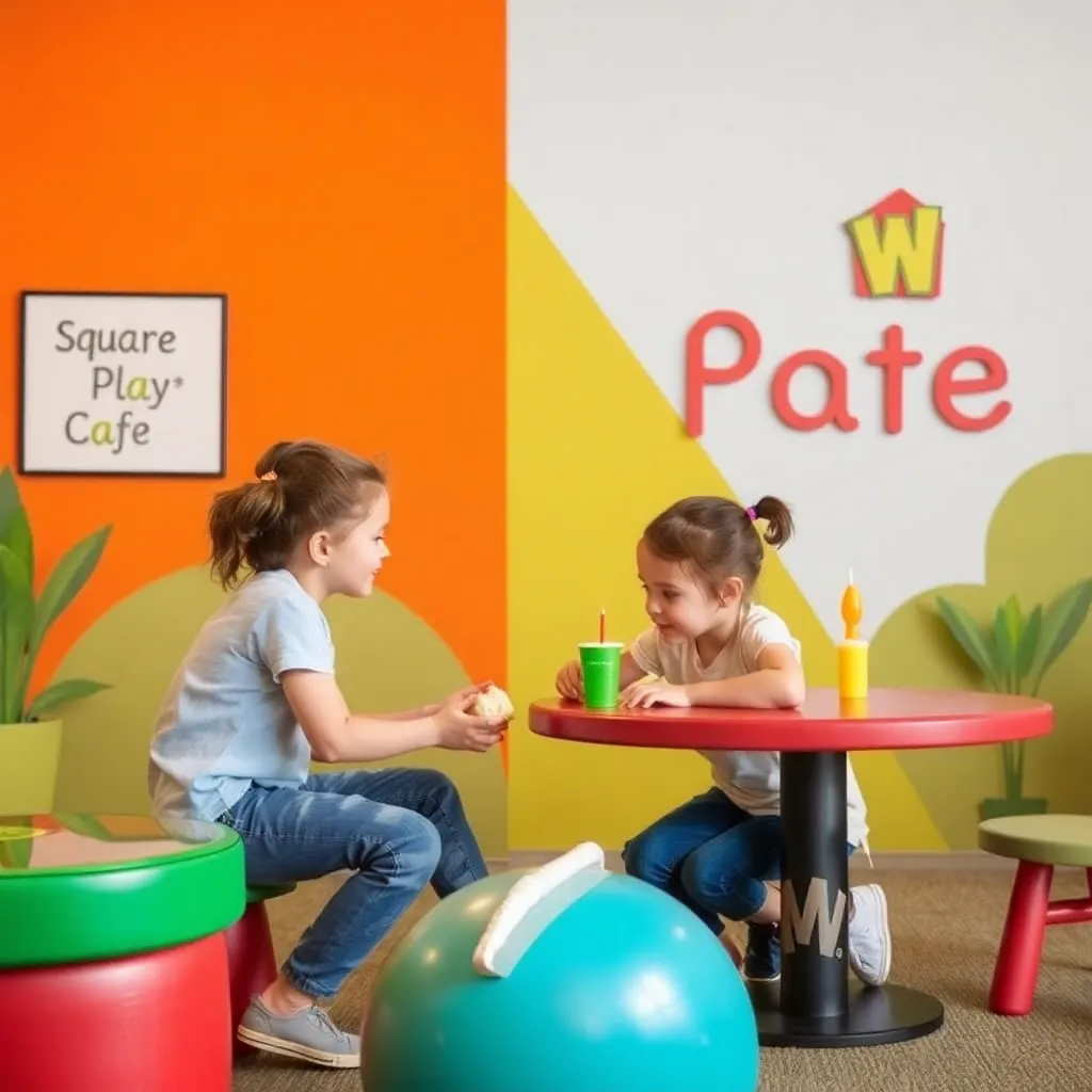 Kids birthday party places The Square Play Café in Madison