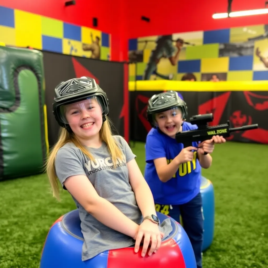 Kids birthday party places The War Zone (Battle Tag Arena) in Traverse City