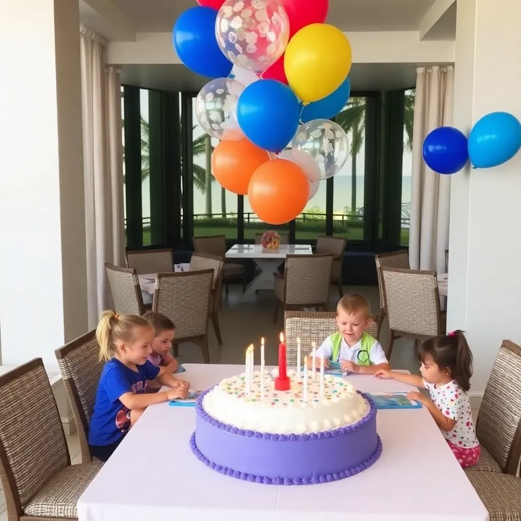 Kids birthday party places The Westin Resort Guam in Tumon