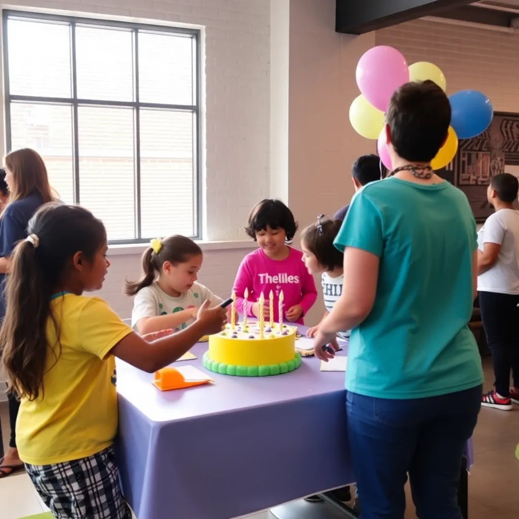 Kids birthday party places Thrōw Social Dc in Washington