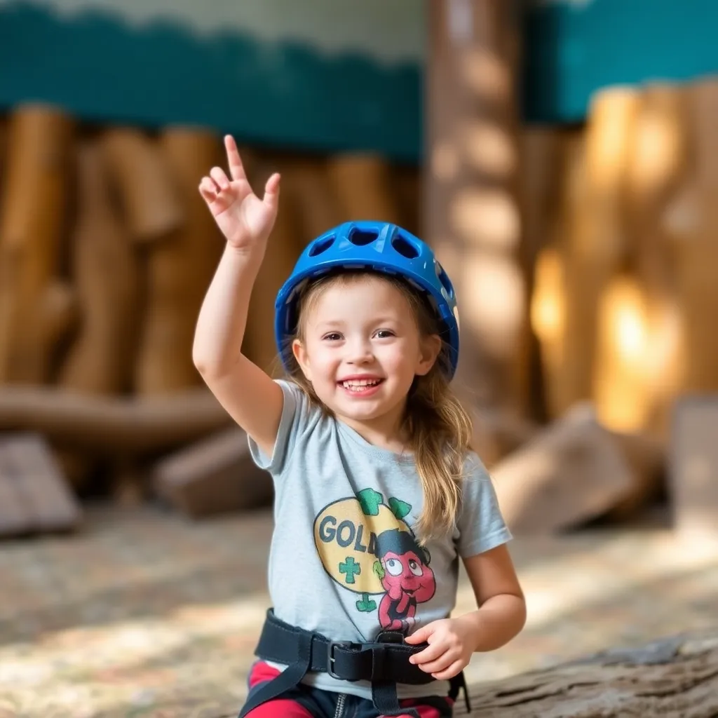 Kids birthday party places Timberridge Adventure Center in Olathe