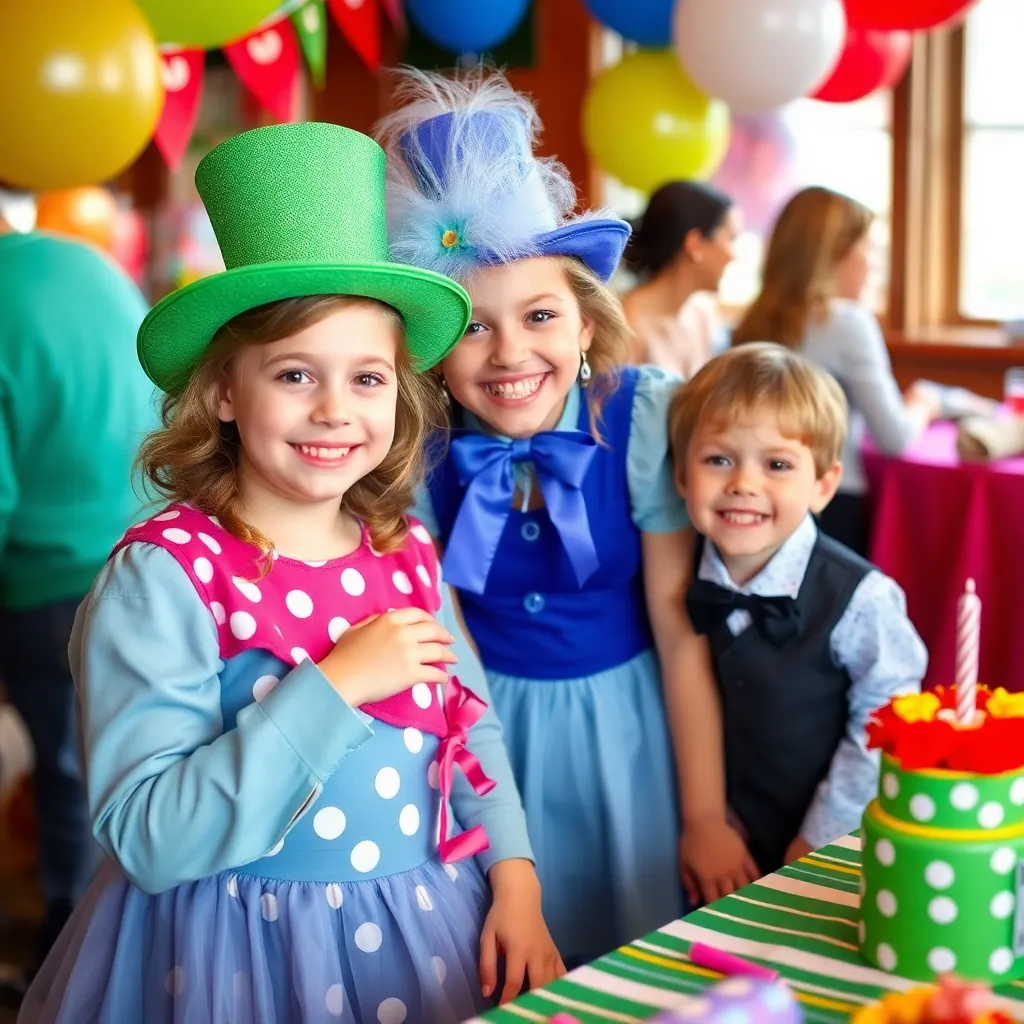 Kids birthday party places Top Hat Entertainment in South Burlington