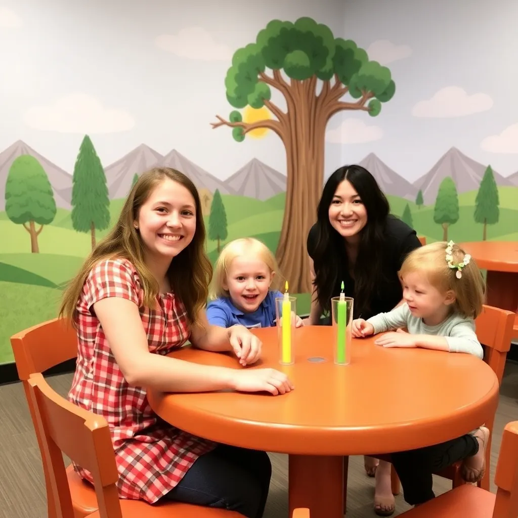 Kids birthday party places Treehouse Children's Museum in Ogden