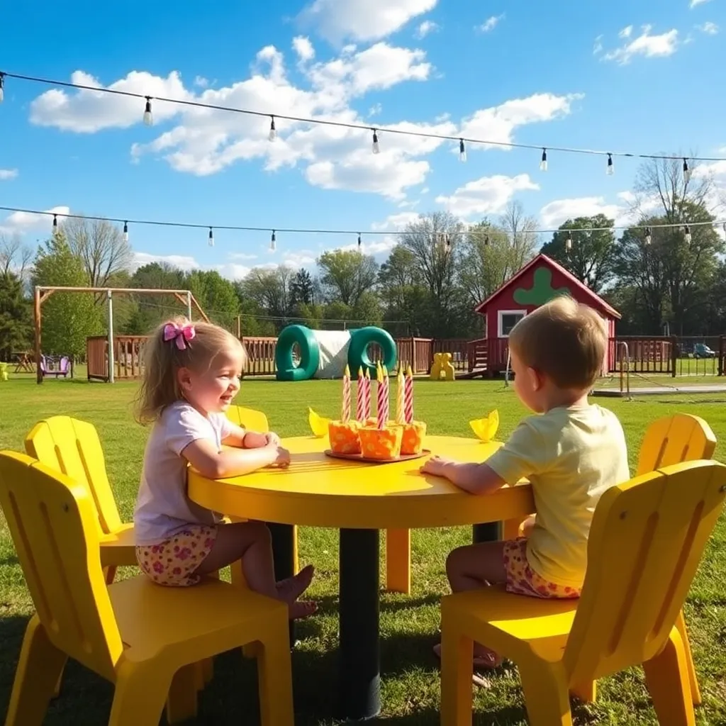 Kids birthday party places Triangle Park in Lexington