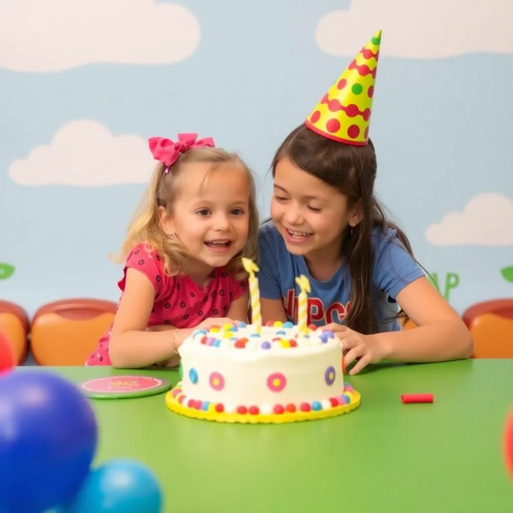 Kids birthday party places Tuhey Park in Muncie