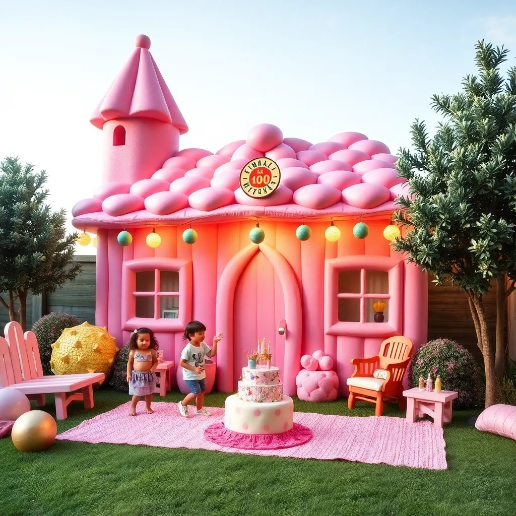 Kids birthday party places Tumble Haus in Denver