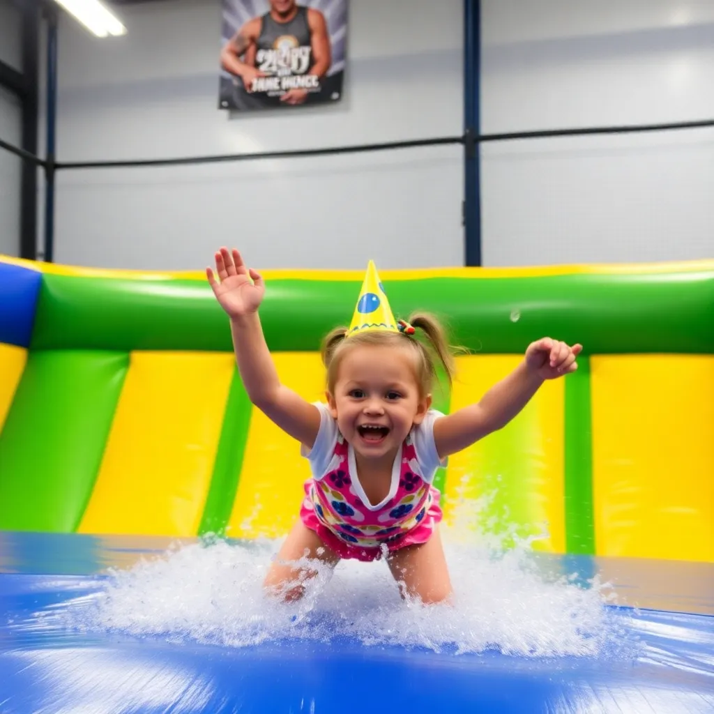 Kids birthday party places Tumbles Johns Creek in Johns Creek