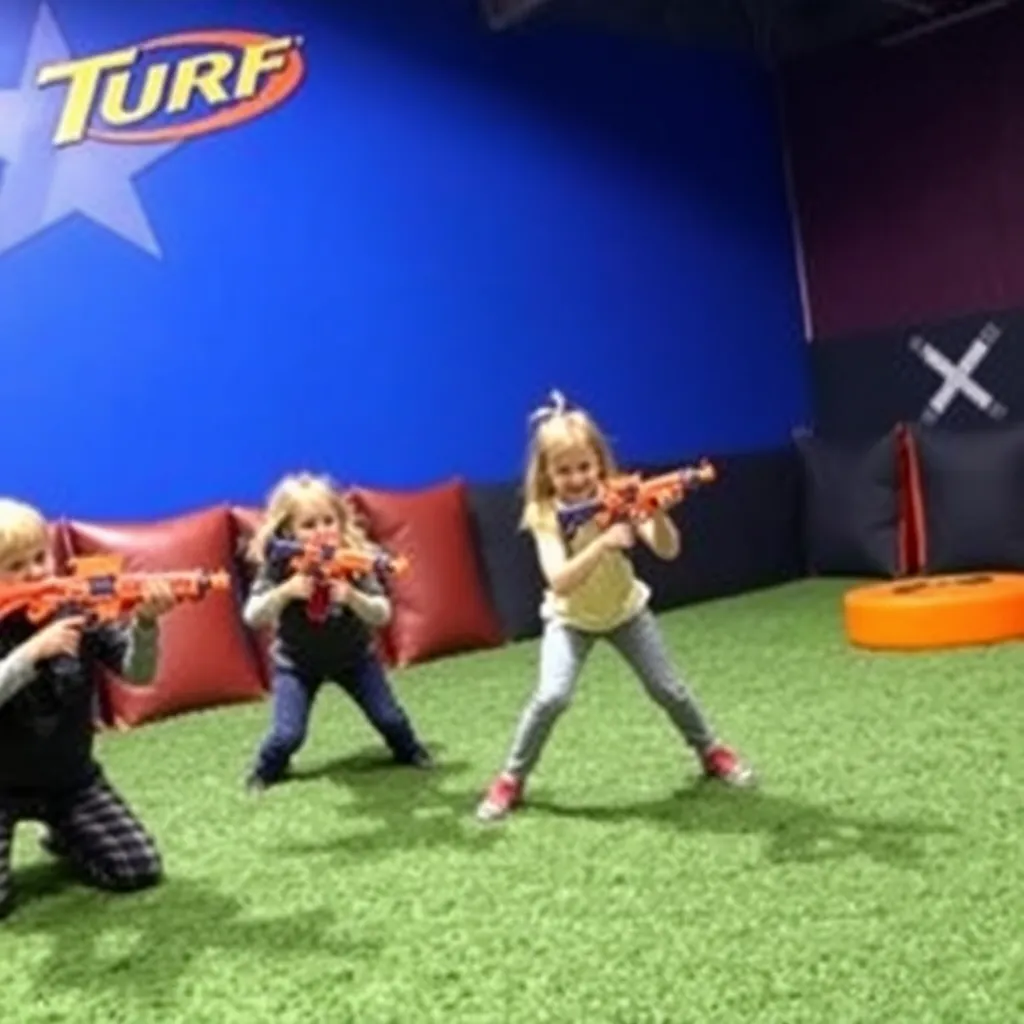 Kids birthday party places Turf Attack - Indoor Nerf Battlefield in Tarentum