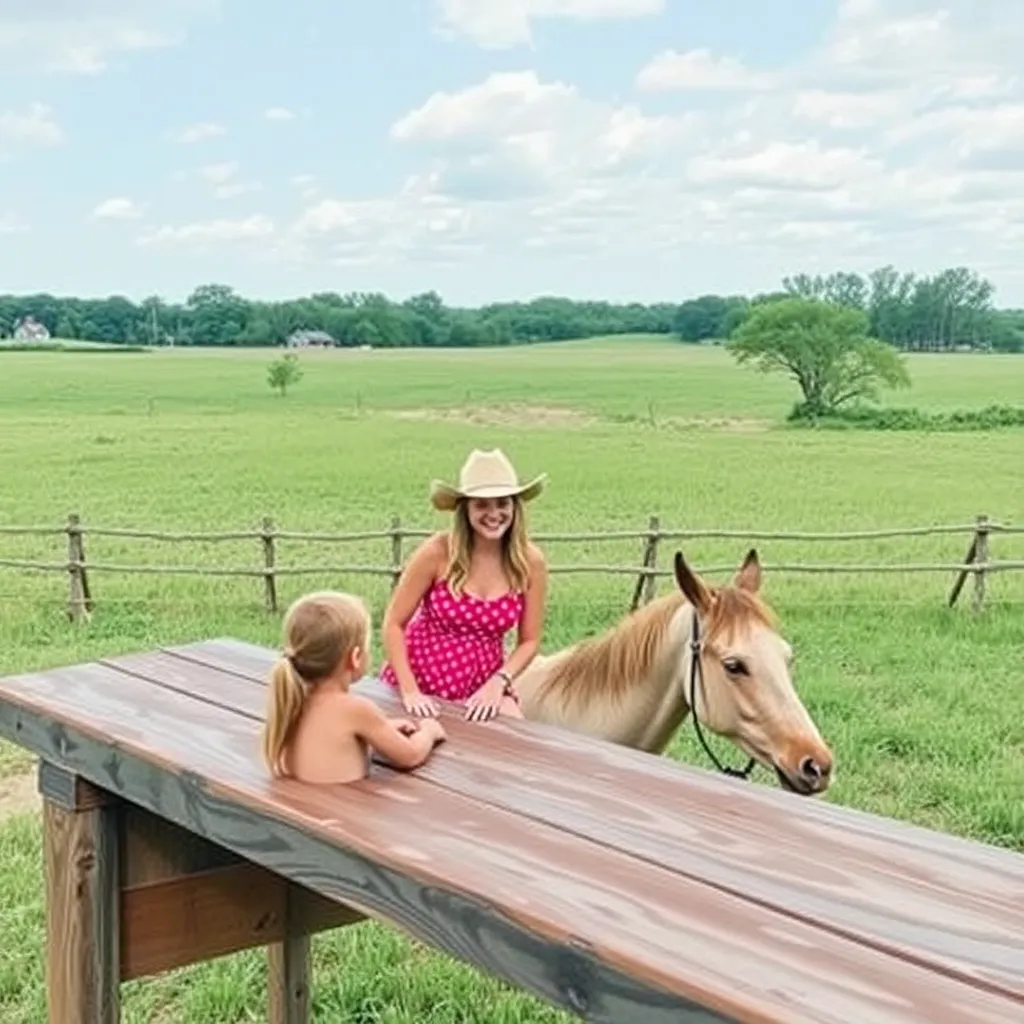 Kids birthday party places Turquoise Acres Ranch in Katy