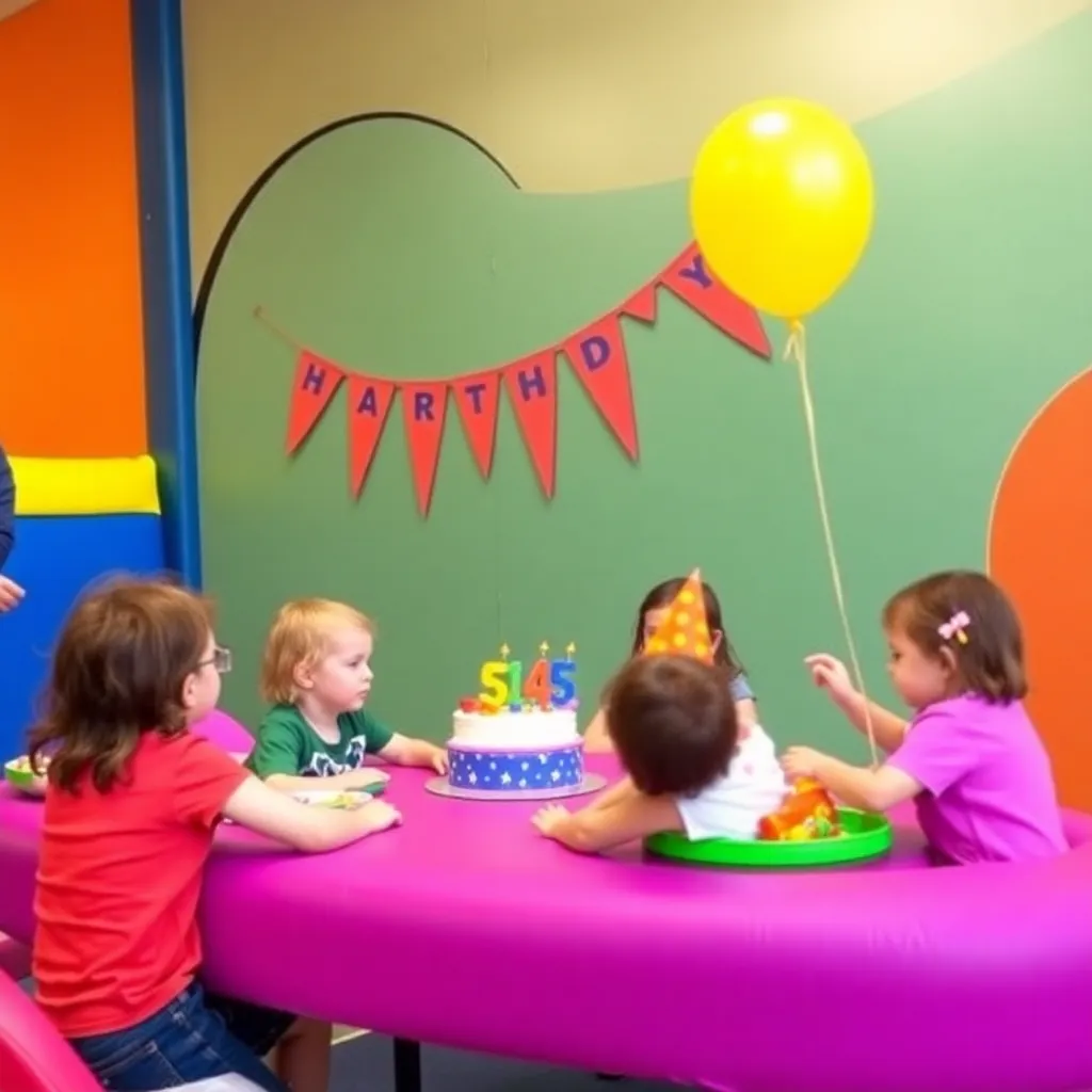 Kids birthday party places Tyson Recreation Center in Hillsboro