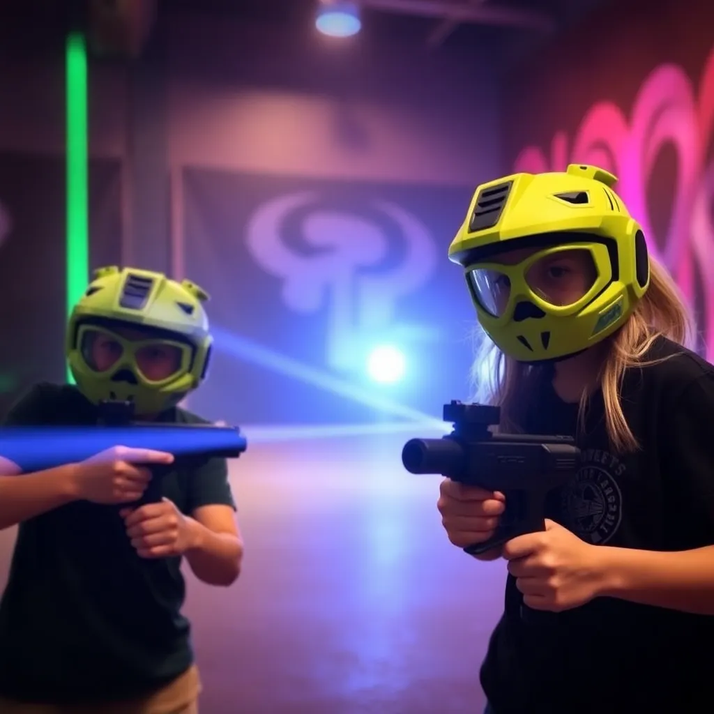 Kids birthday party places Ultrazone Laser Tag in Milwaukie
