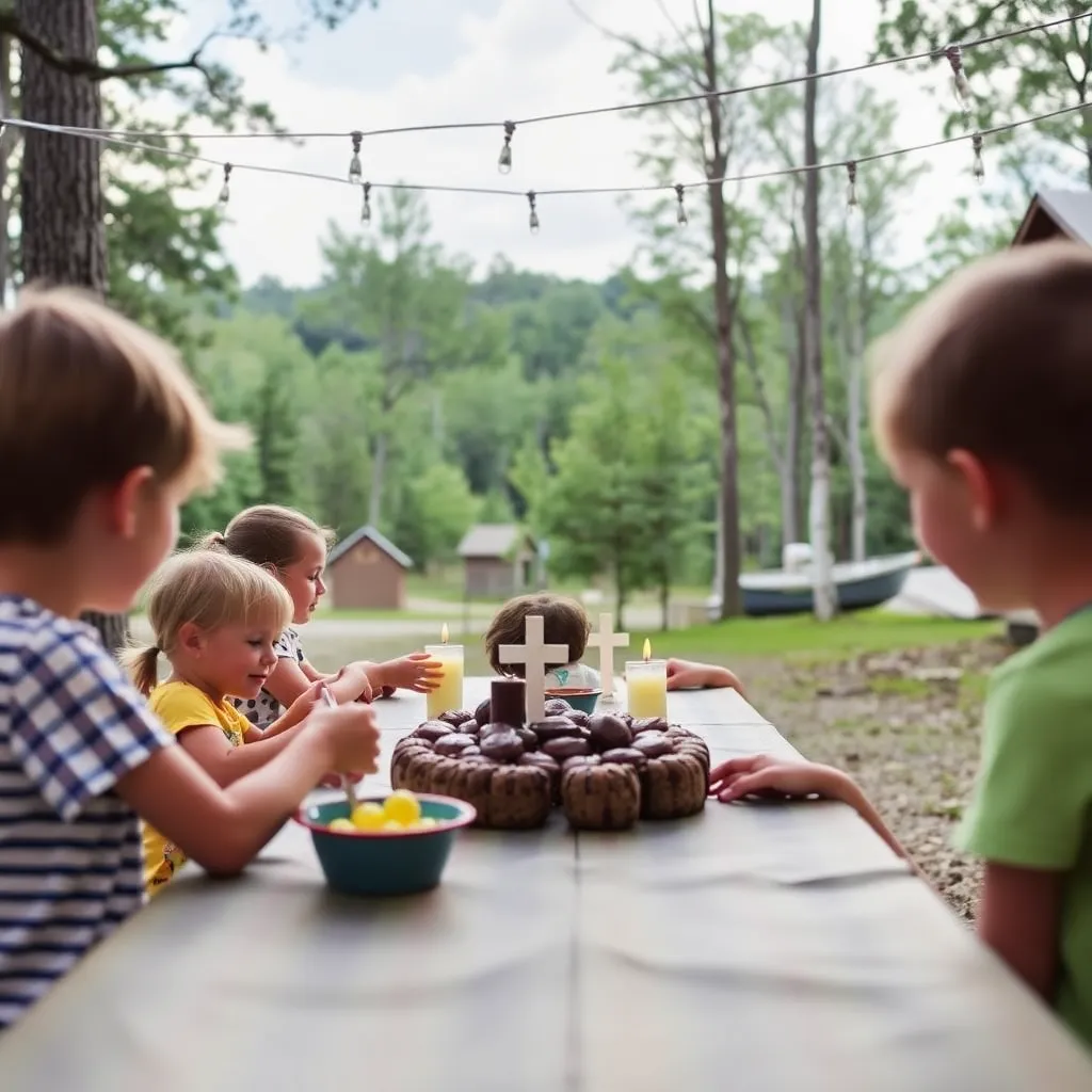 Kids birthday party places Upcountry Camp in Ridgeland