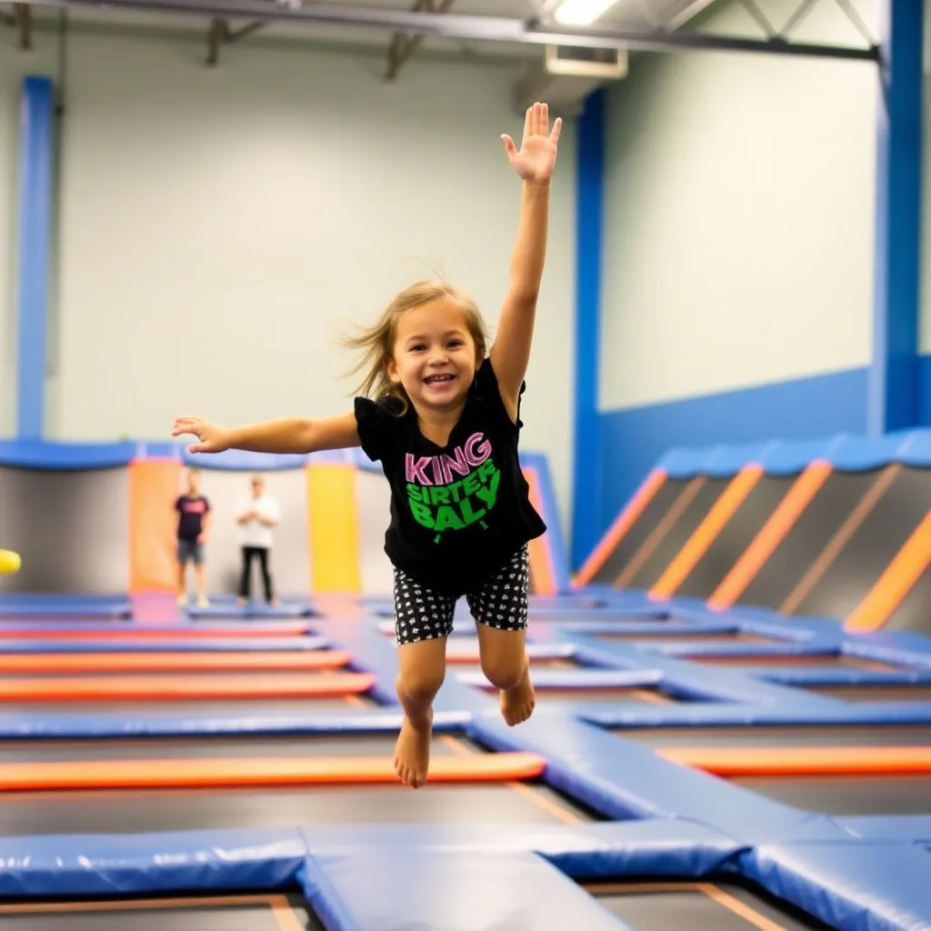 Kids birthday party places Updown Trampoline Park in Hattiesburg