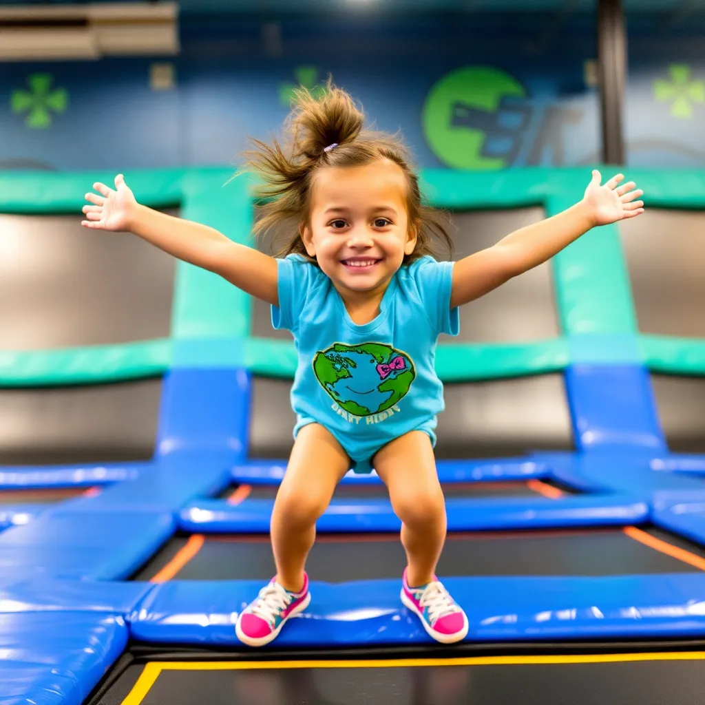 Kids birthday party places Urban Air Trampoline And Adventure Park in Arlington