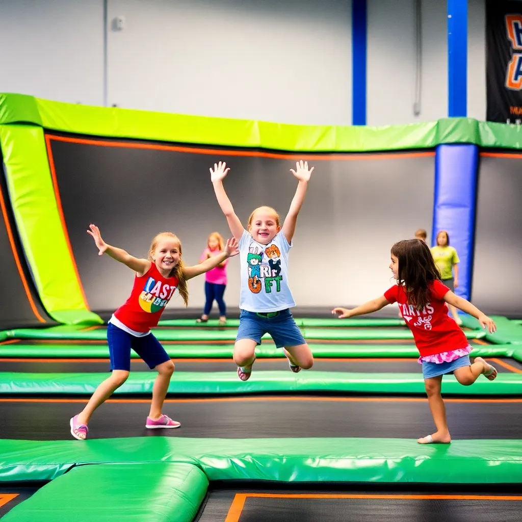 Kids birthday party places Urban Air Trampoline And Adventure Park in Waco