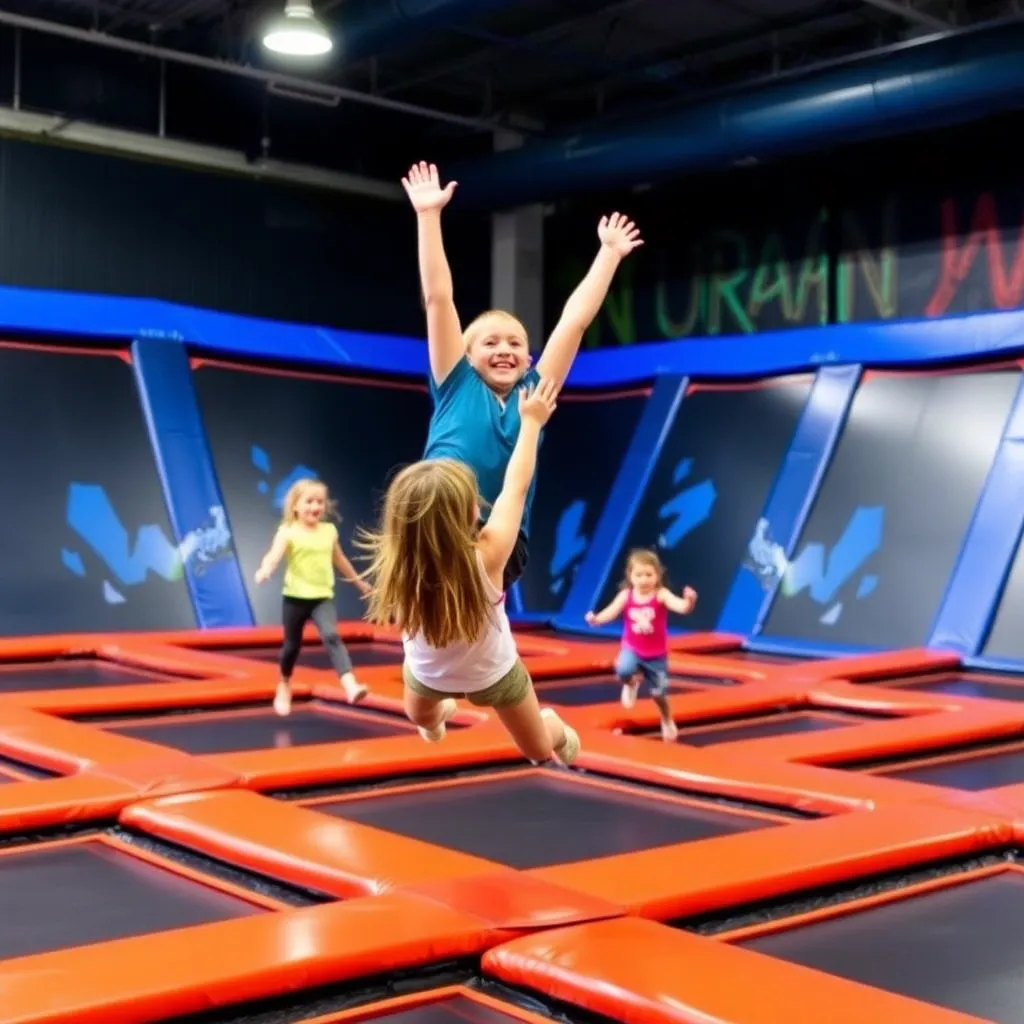 Kids birthday party places Urban Air Trampoline And Adventure Park in Madison