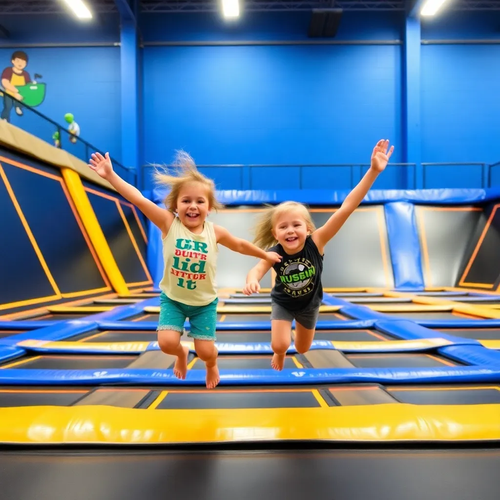 Kids birthday party places Urban Air Trampoline And Adventure Park in Westminster