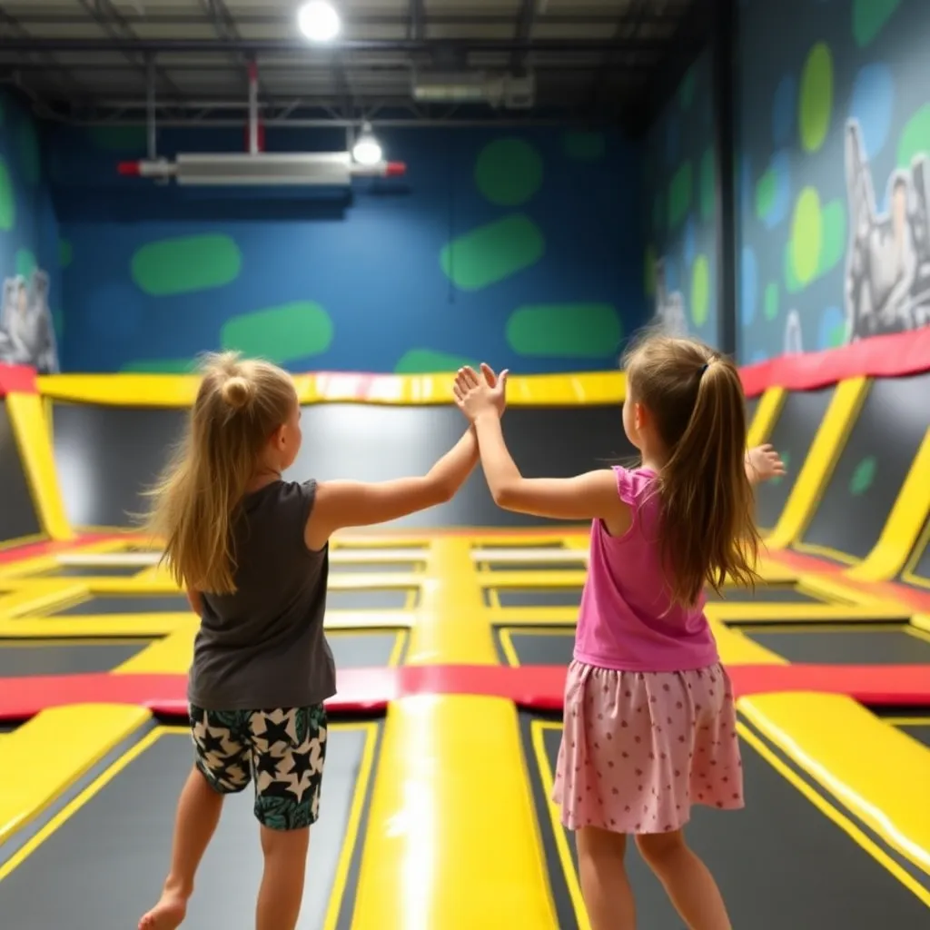 Kids birthday party places Urban Air Trampoline And Adventure Park in McDonough