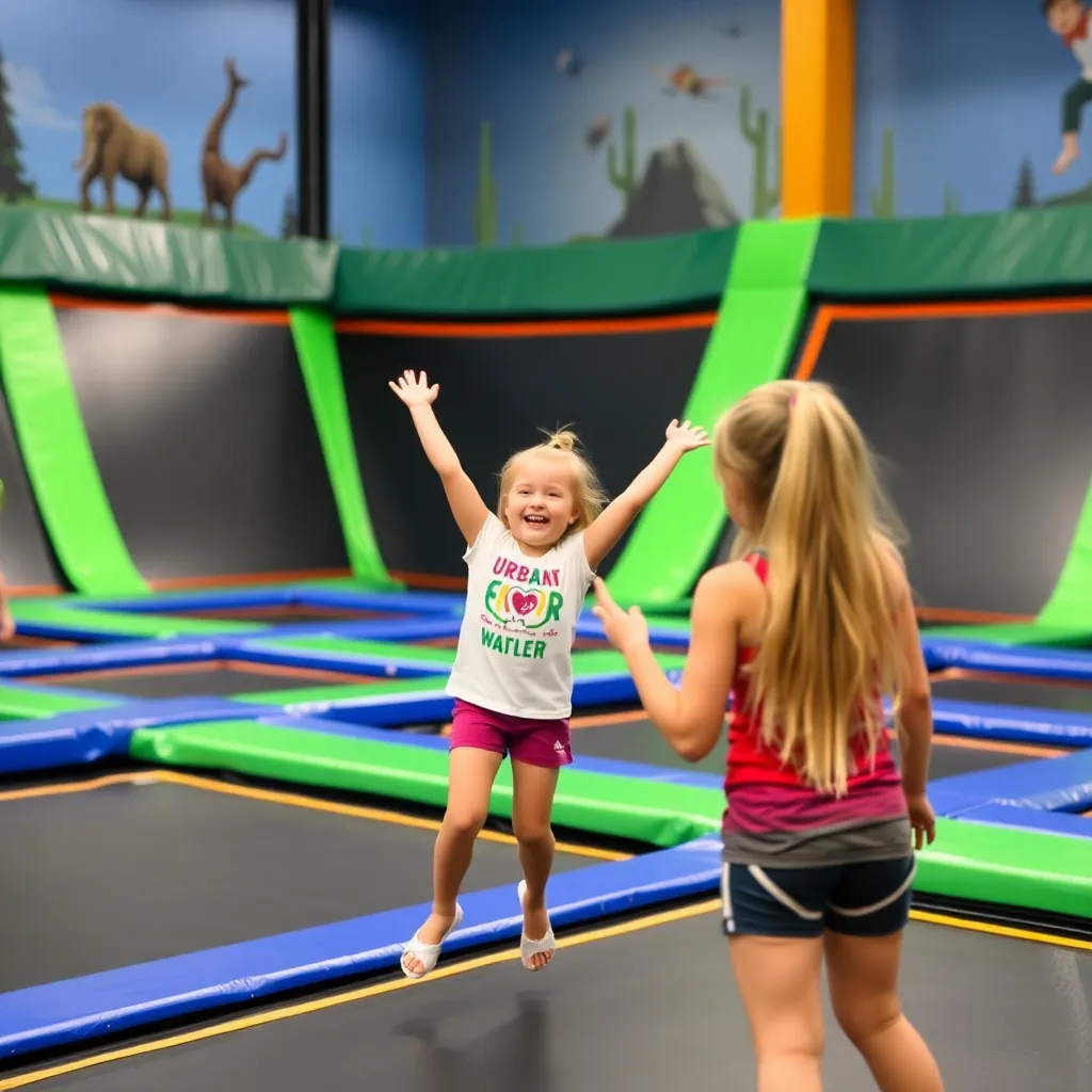 Kids birthday party places Urban Air Trampoline And Adventure Park in Peoria